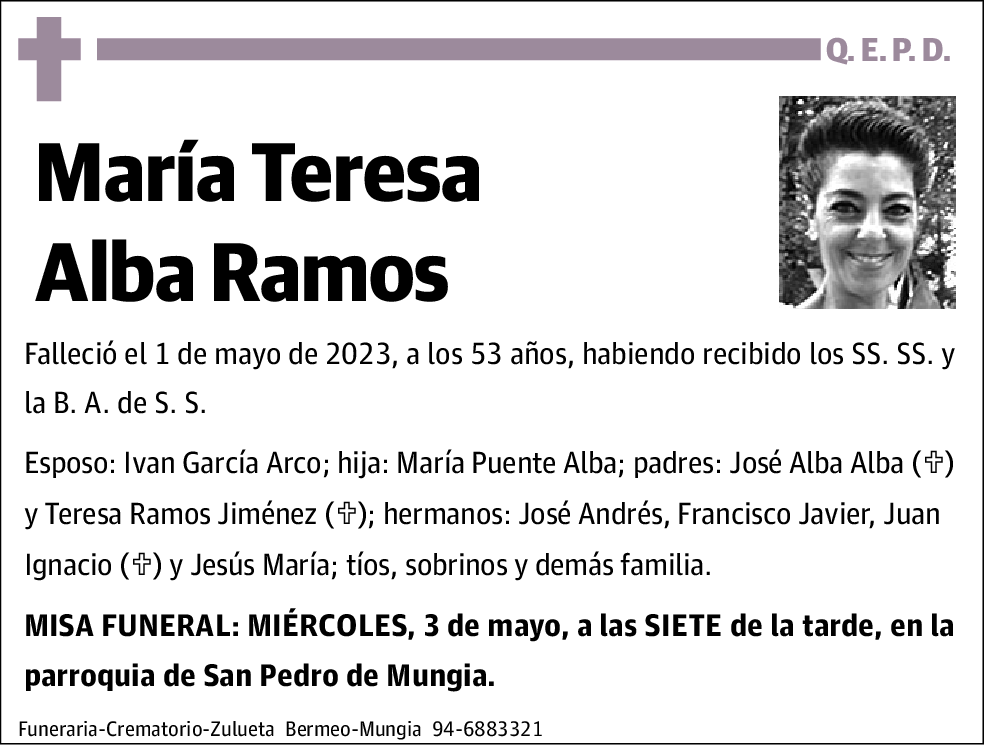 María Teresa Alba Ramos