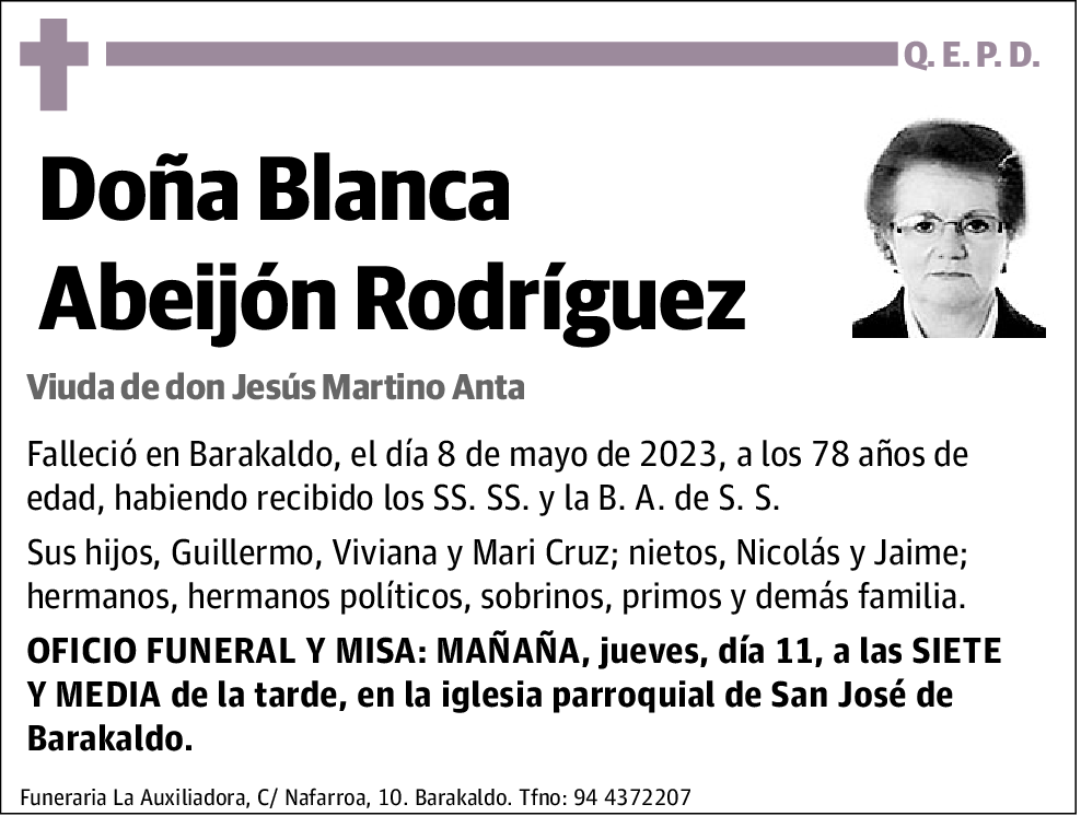 Blanca Abeijón Rodríguez
