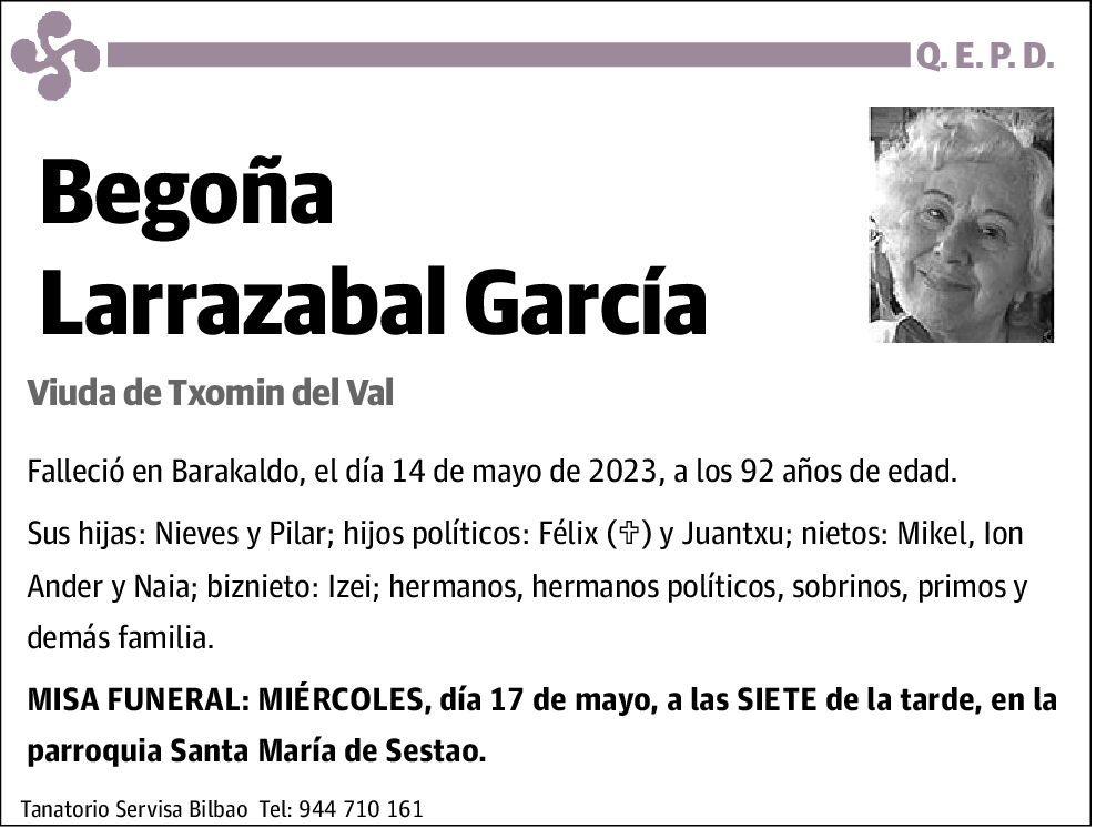 Begoña Larrazabal García