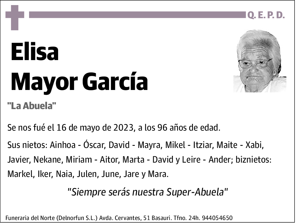Elisa Mayor García