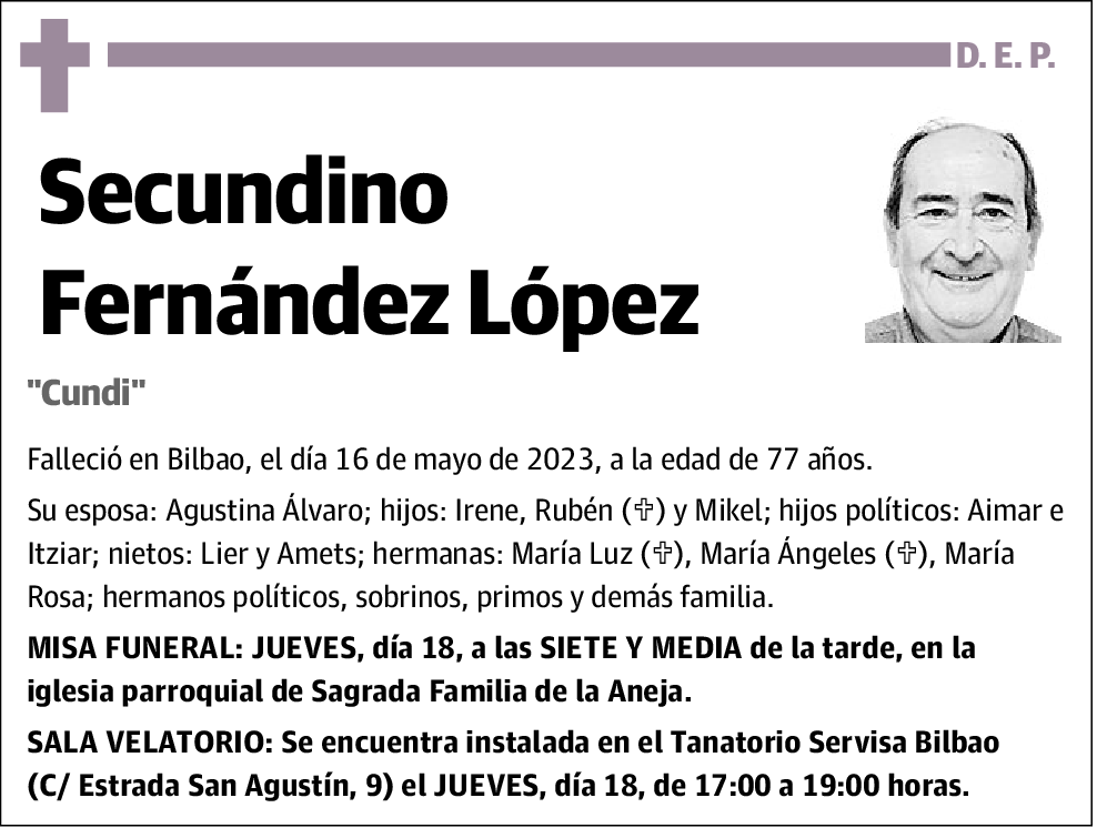 Secundino Fernández López