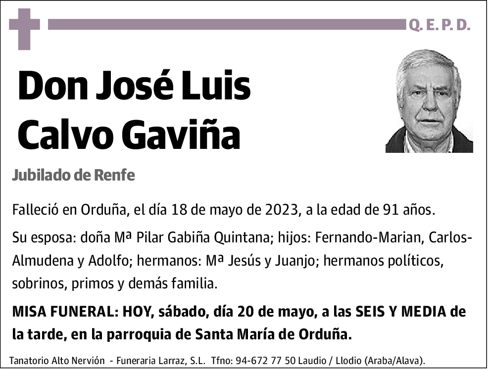 José Luis Calvo Gabiña