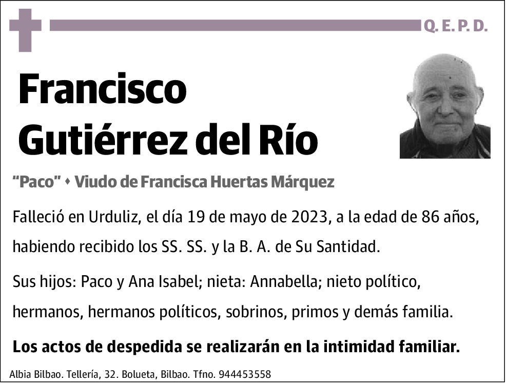 Francisco Gutiérrez del Rio