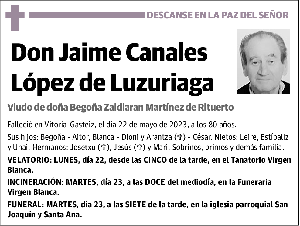 Jaime Canales López de Luzuriaga