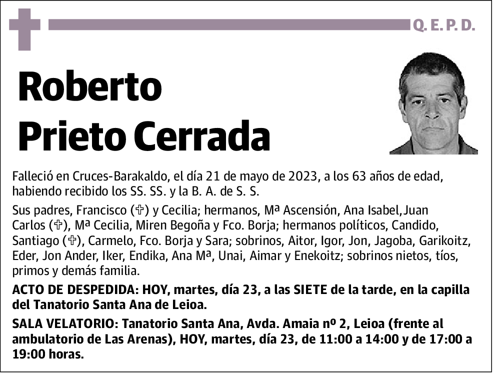 Roberto Prieto Cerrada