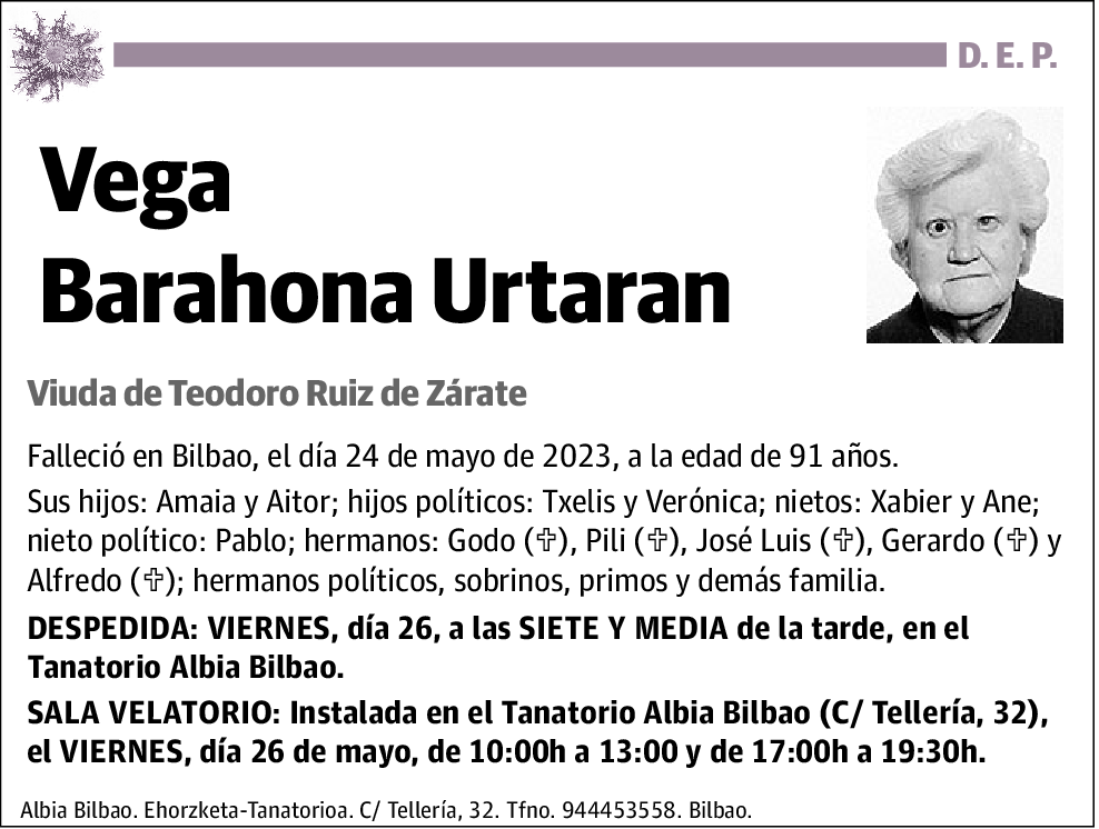 Vega Barahona Urtaran