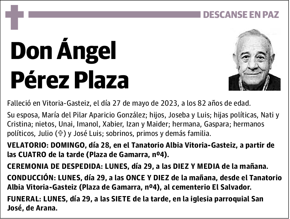 Ángel Pérez Plaza