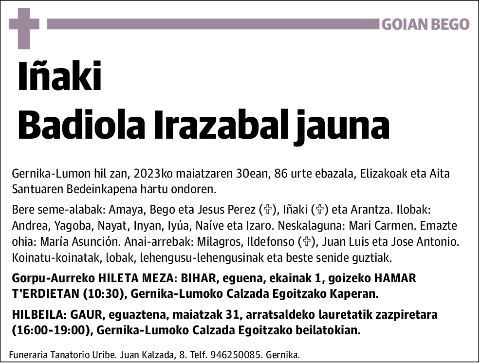 Iñaki Badiola Irazabal