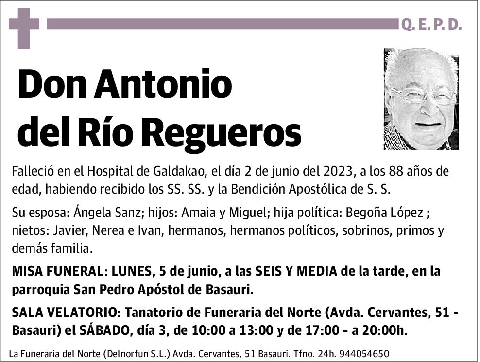Antonio Del Río Regueros