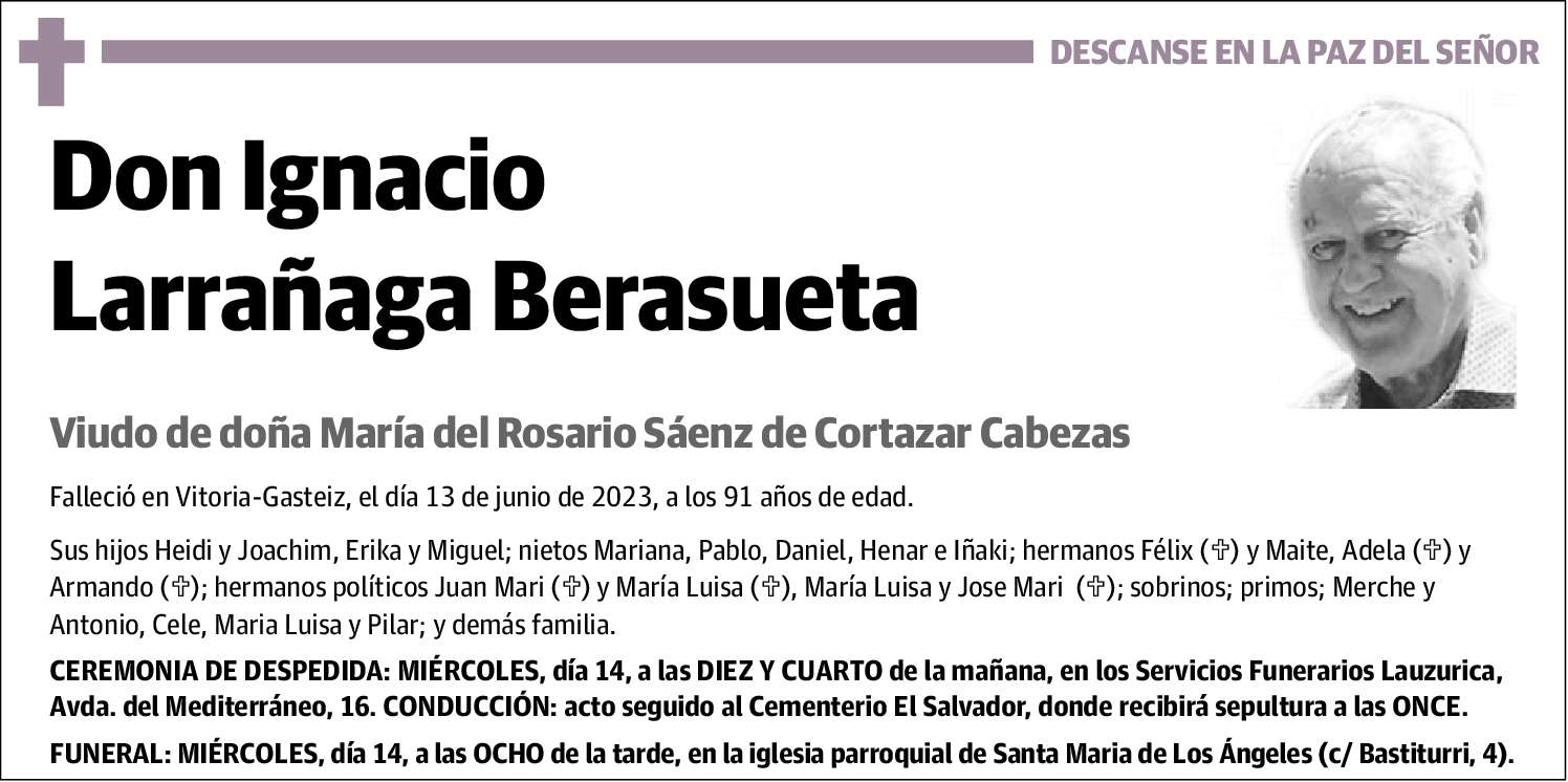Ignacio Larrañaga Berasueta