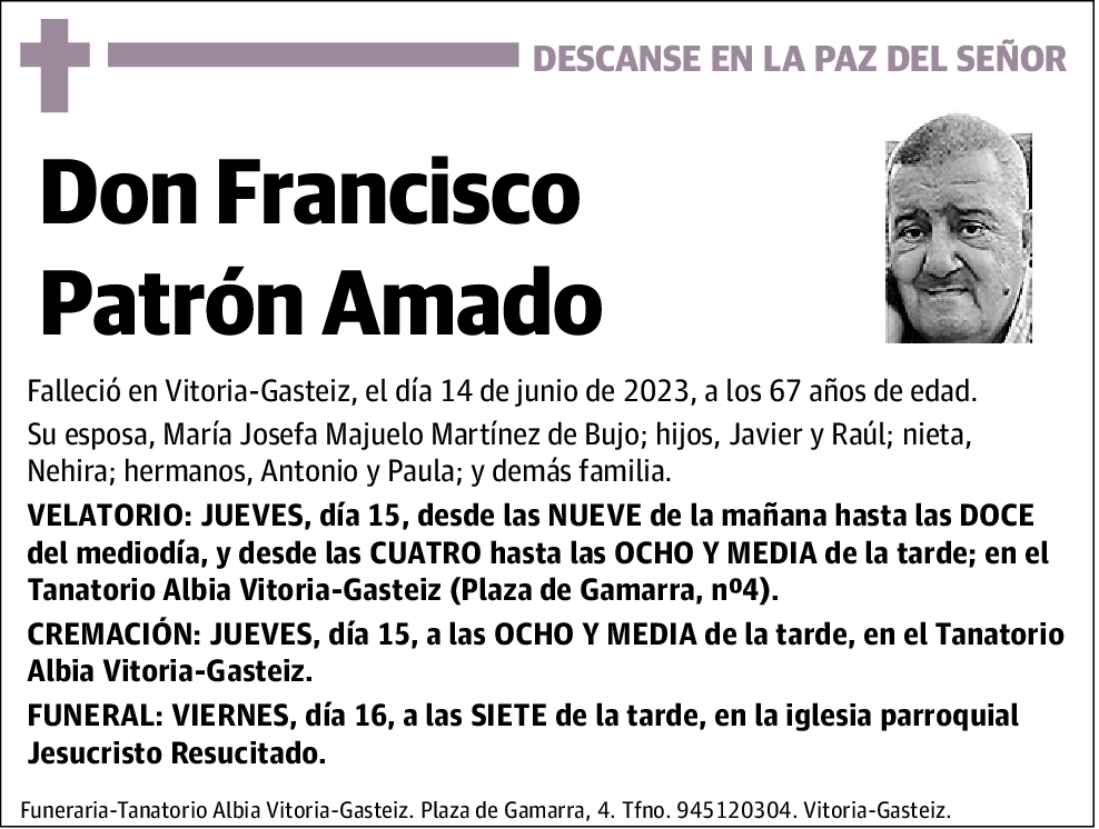 Francisco Patrón Amado