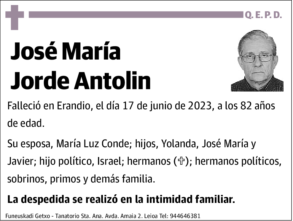 José María Jorde Antolin