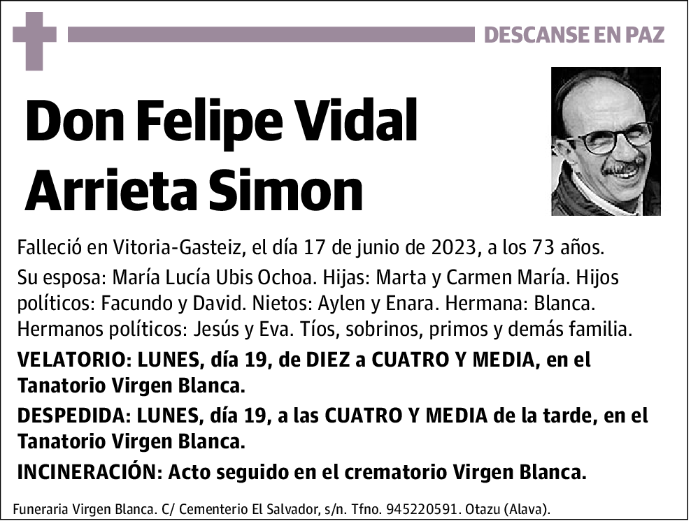 Felipe Vidal Arrieta Simon
