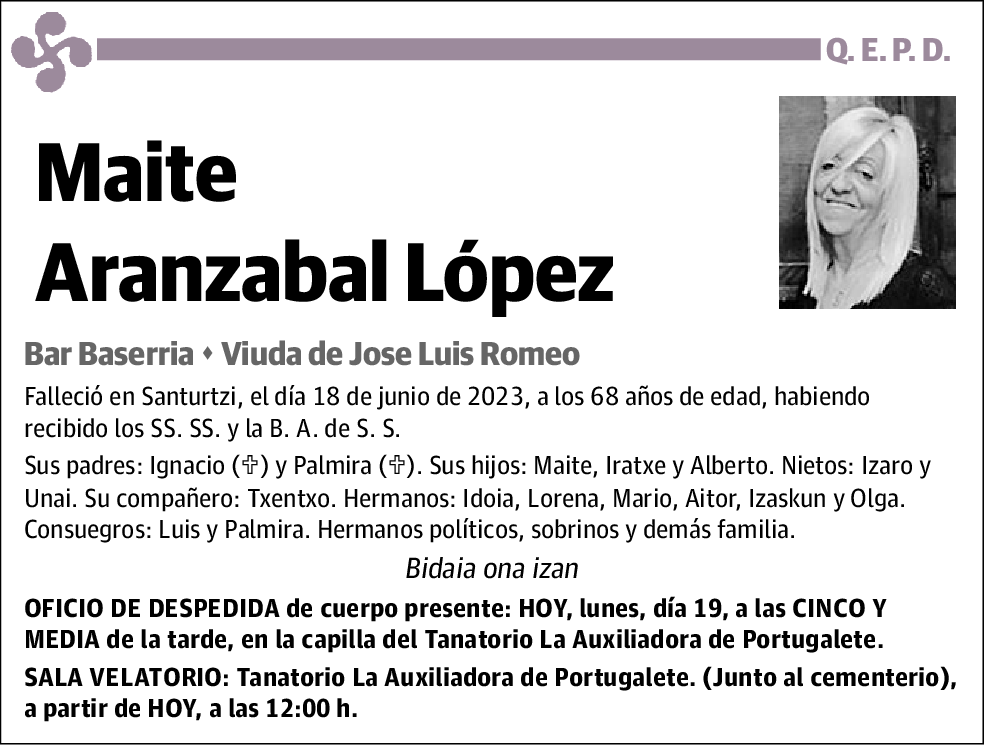 Maite Aranzabal López