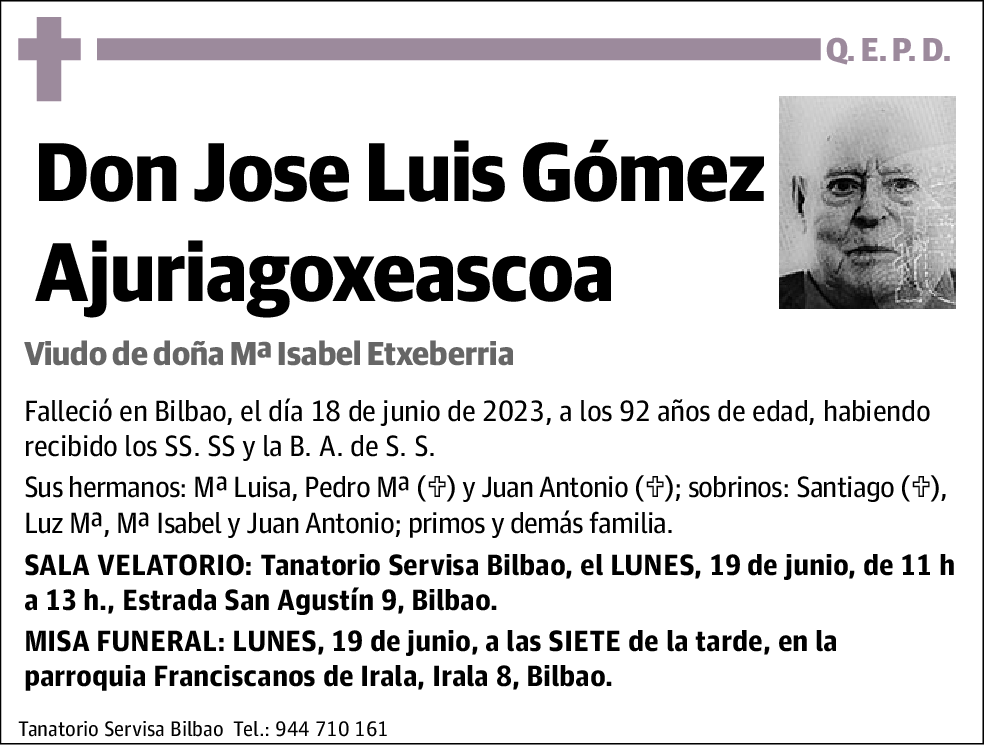 Jose Luis Gómez Ajuriagoxeascoa