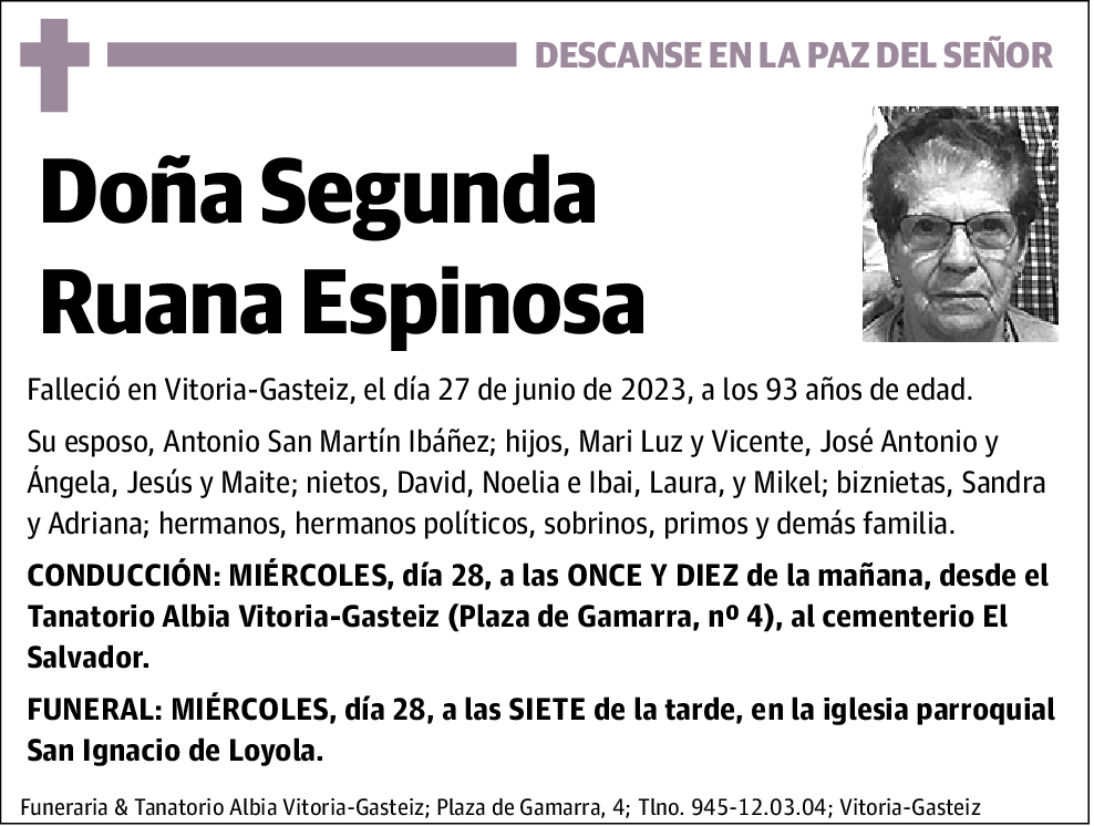 Segunda Ruana Espinosa