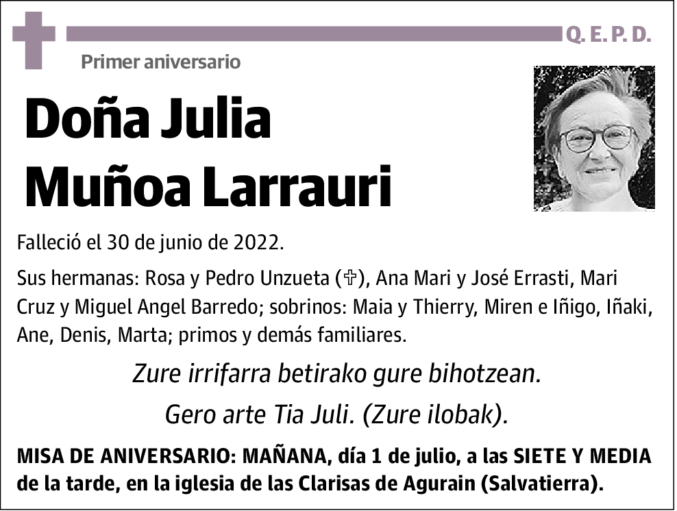 Julia Muñoa Larrauri