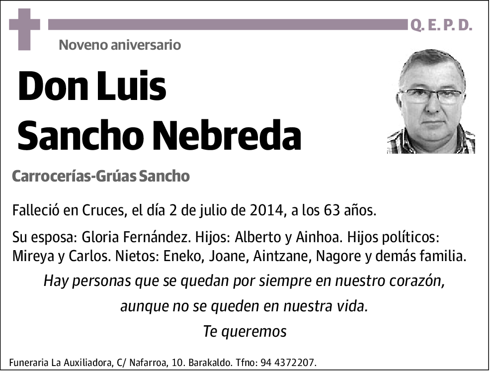 Luis Sancho Nebreda