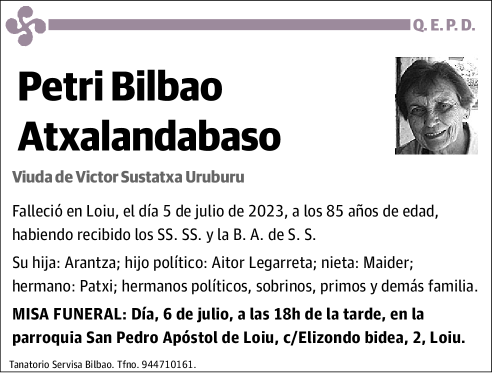 Petri Bilbao Atxalandabaso