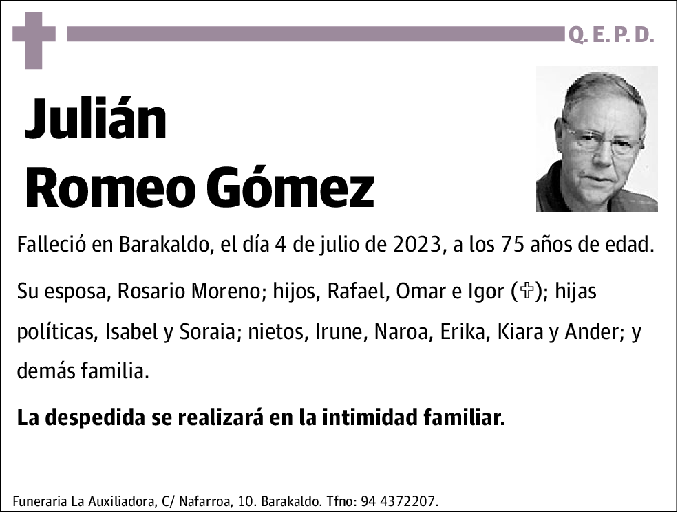 Julián Romeo Gómez