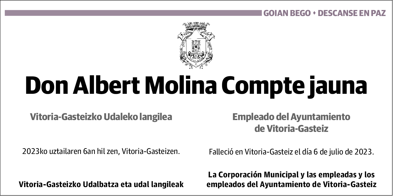 Albert Molina Compte