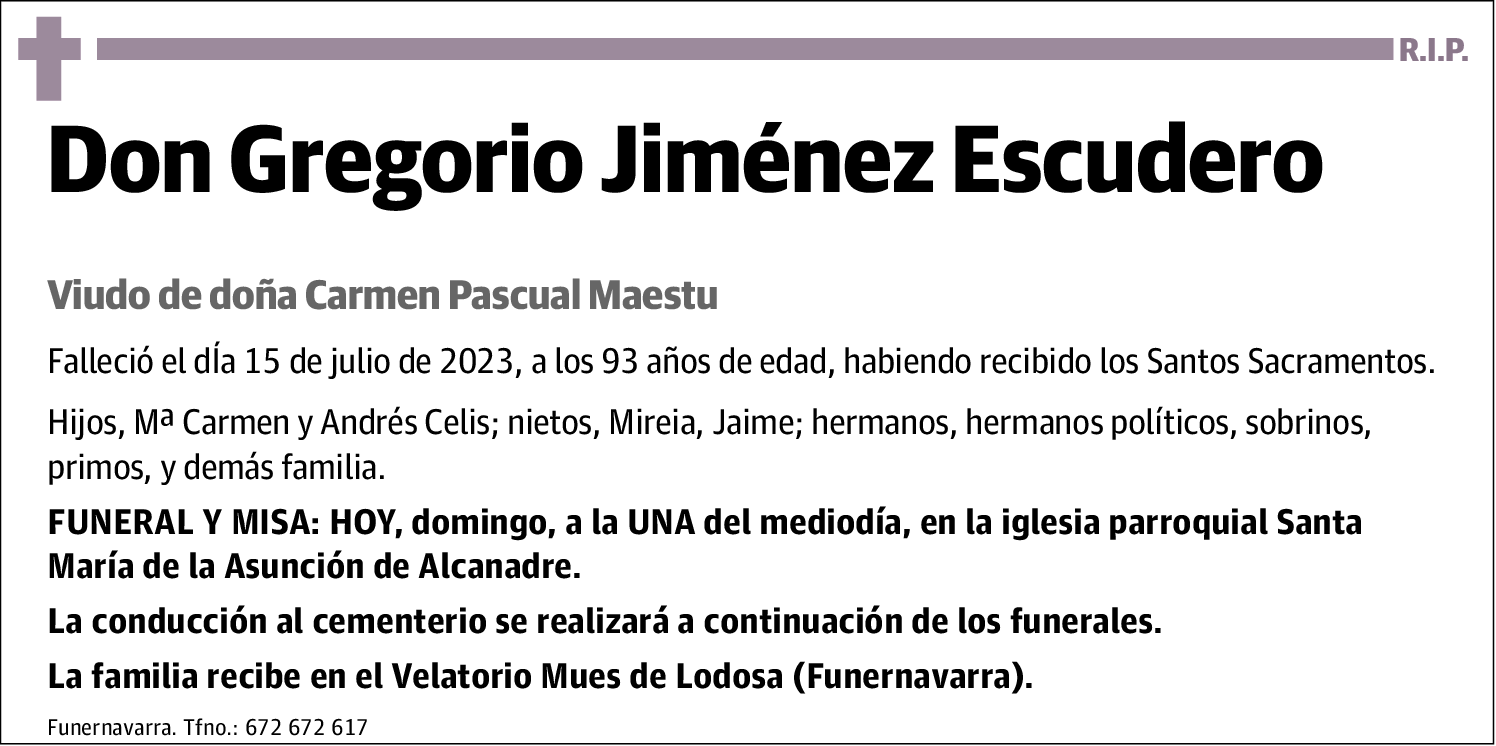 Gregorio Jiménez Escudero