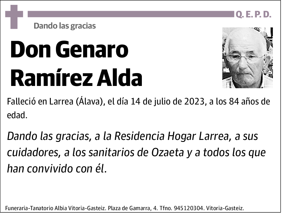 Genaro Ramírez Alda