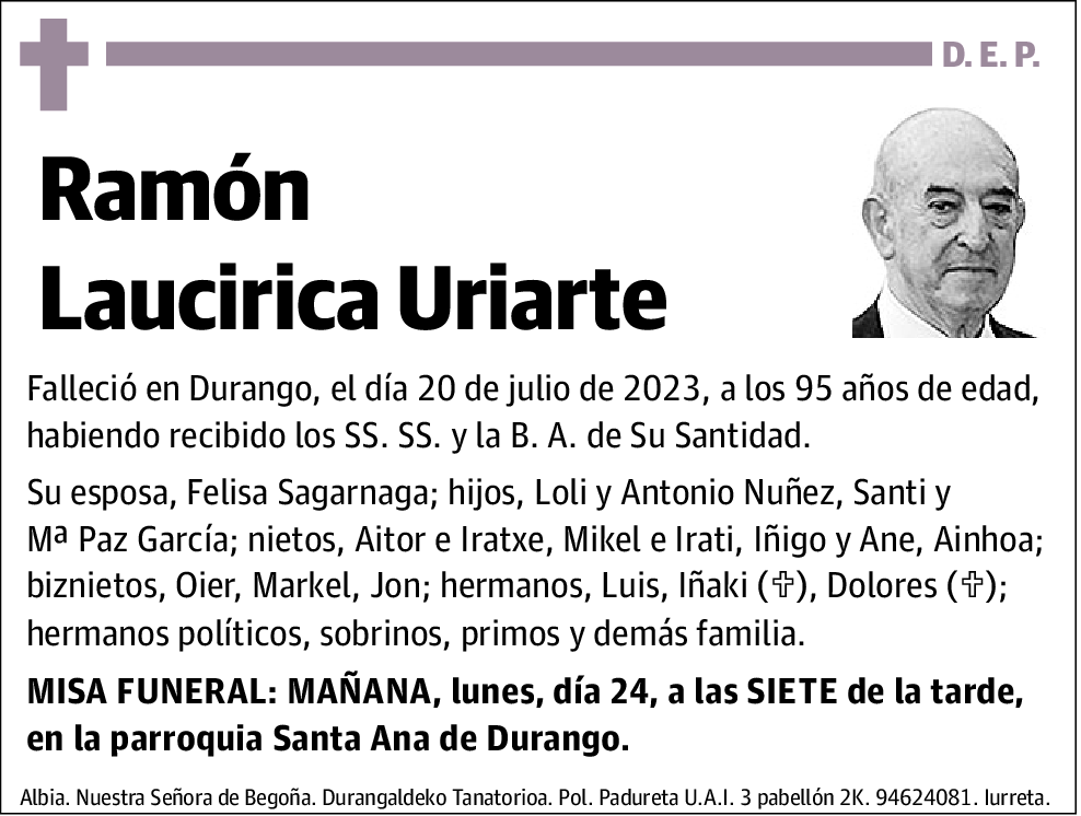 Ramón Laucirica Uriarte
