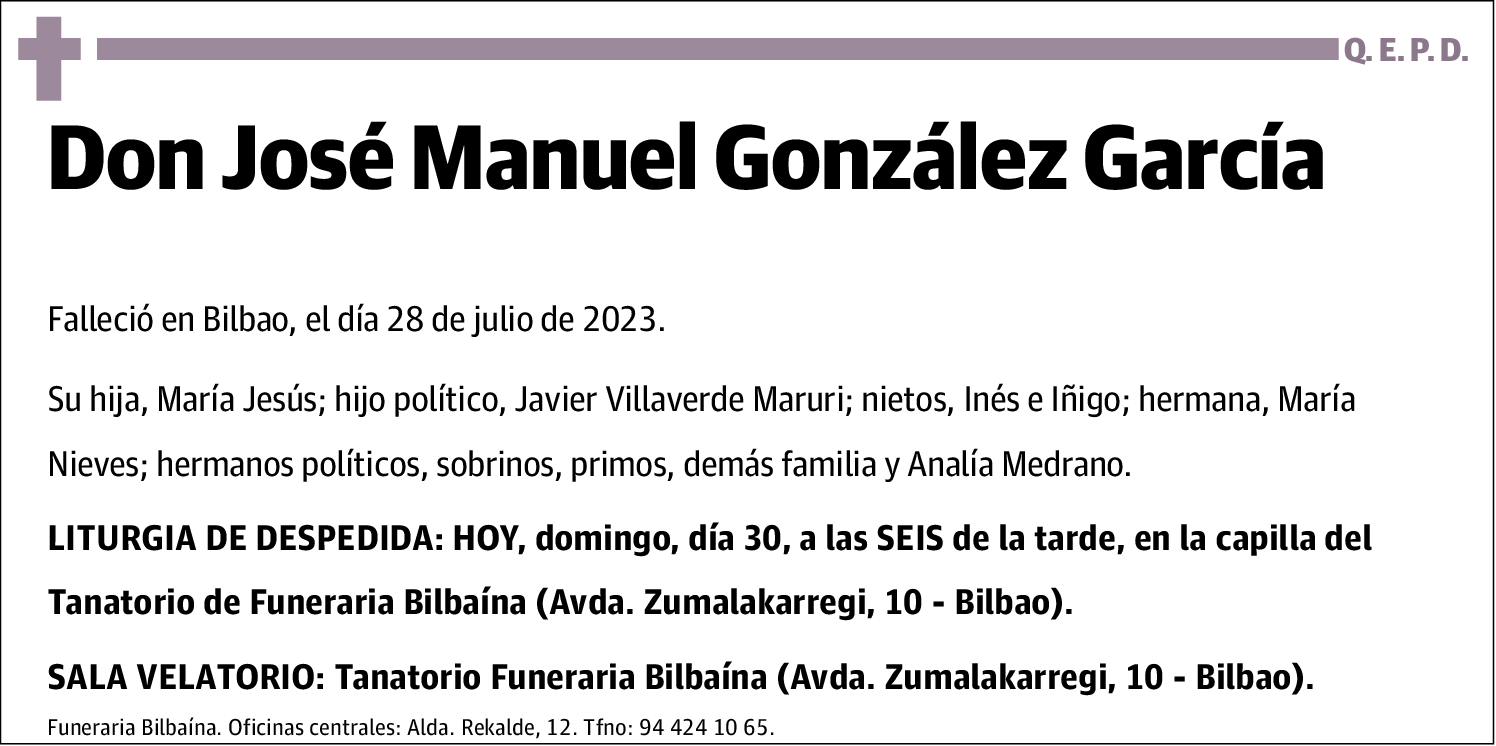 José Manuel González García