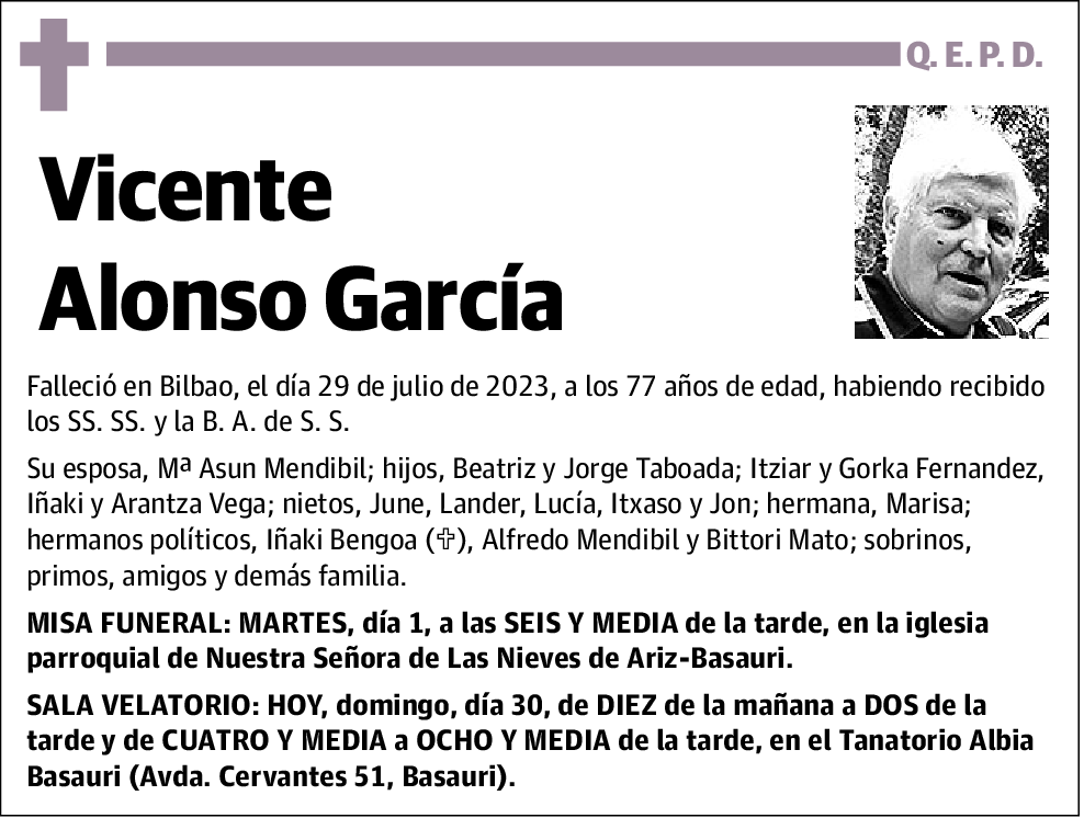 Vicente Alonso García