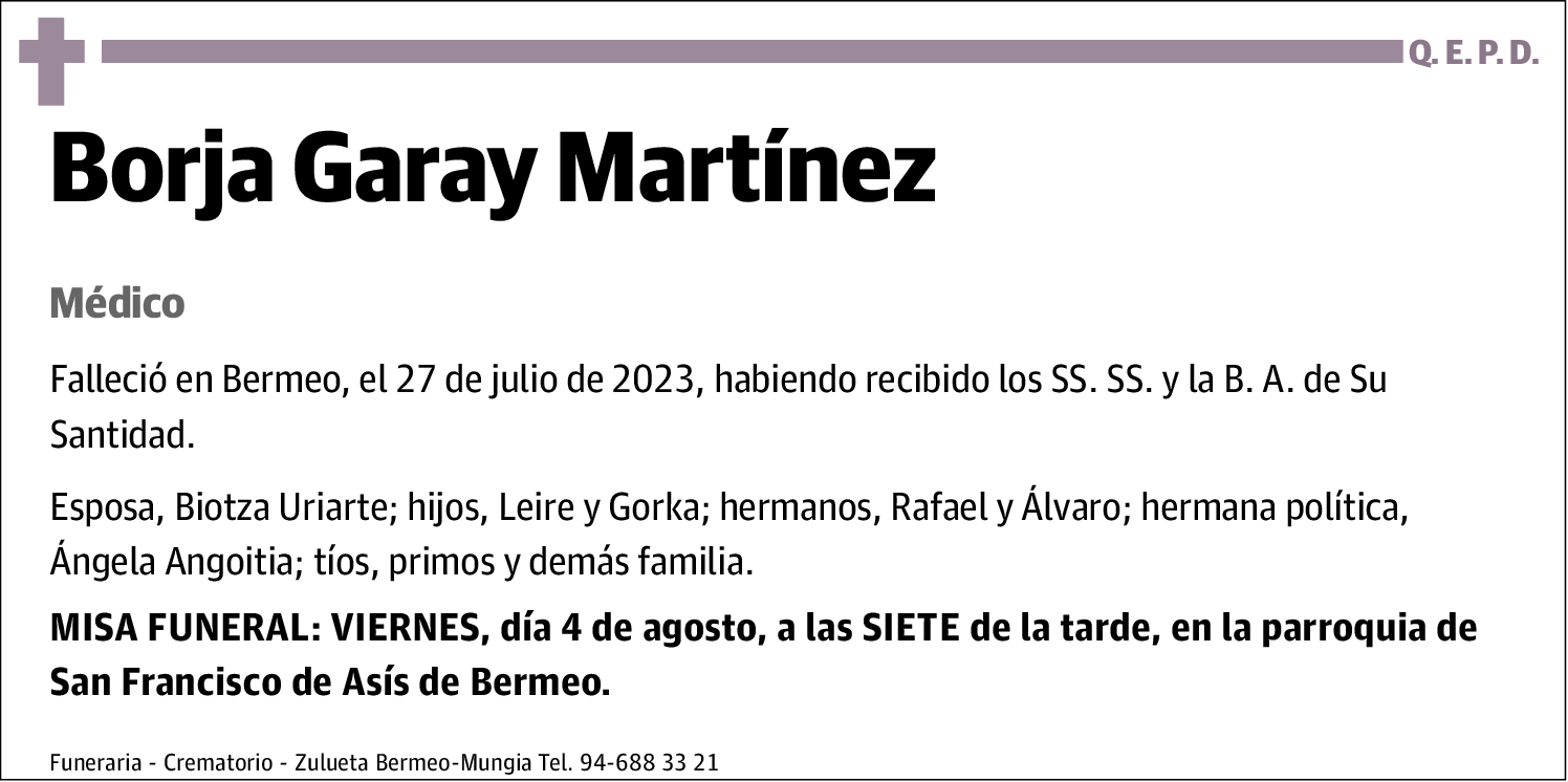 Borja Garay Martínez