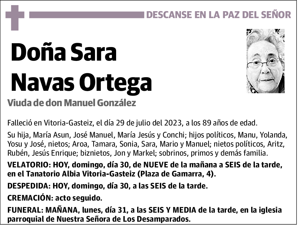Sara Navas Ortega