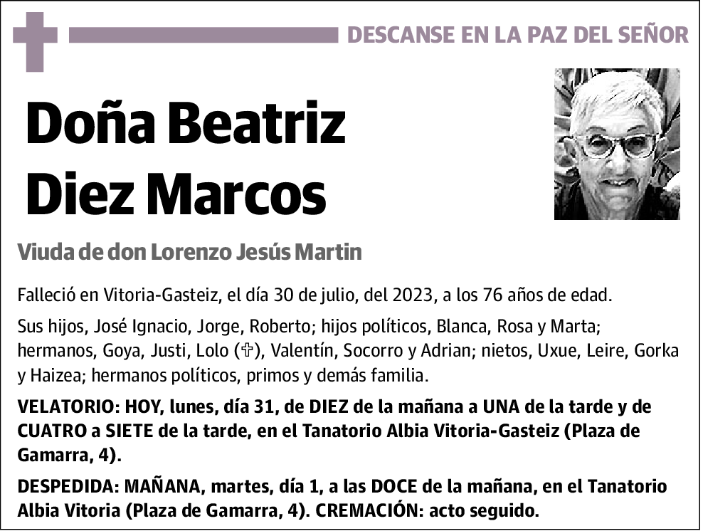 Beatriz Diez Marcos