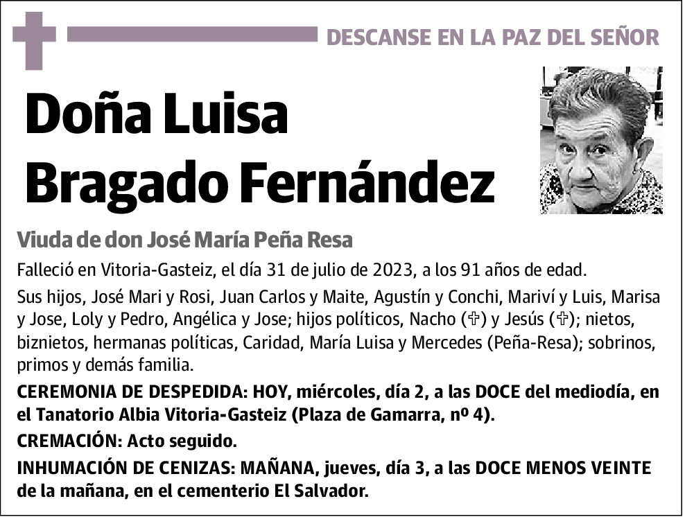Luisa Bragado Fernández