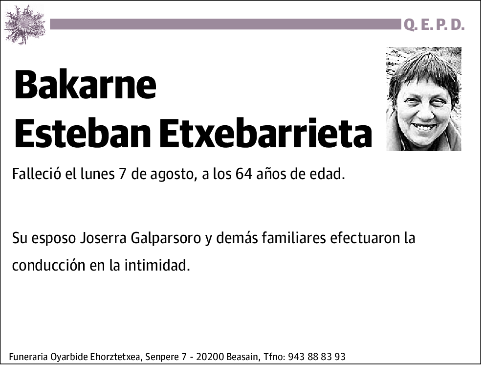 Bakarne Esteban Etxebarrieta