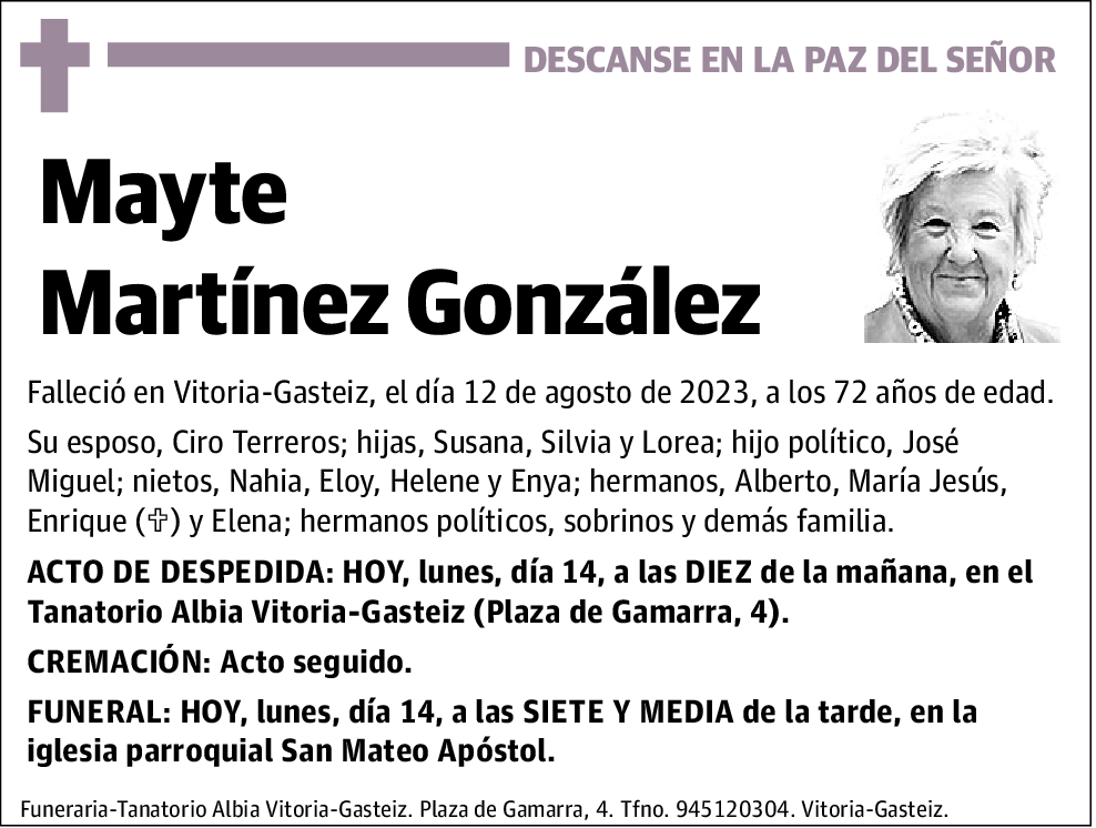 Mayte Martínez González
