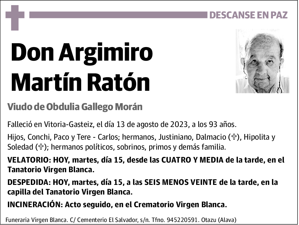 Argimiro Martín Ratón