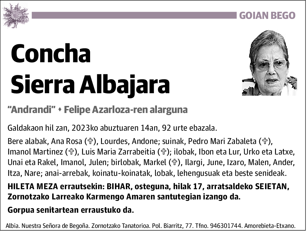 Concha Sierra Albajara