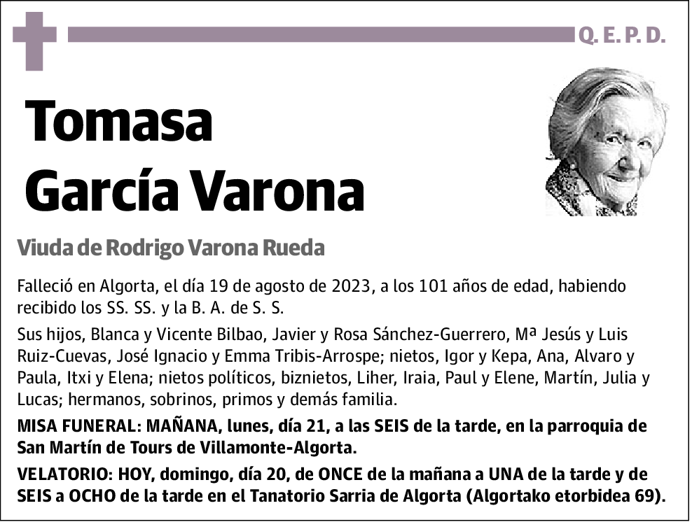 Tomasa García Varona
