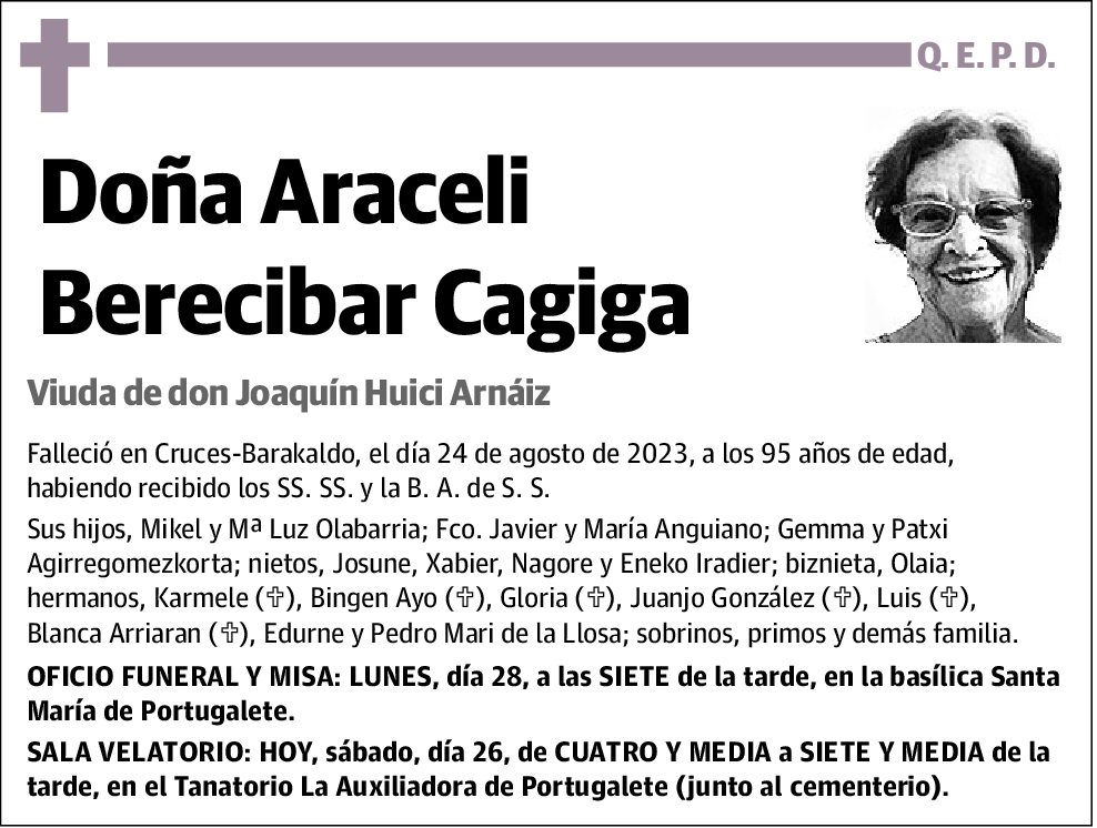 Araceli Berecibar Cagiga