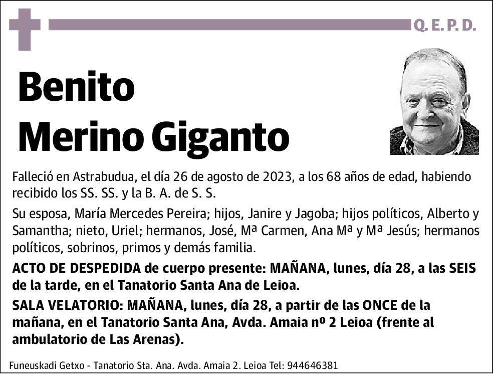 Benito Merino Giganto