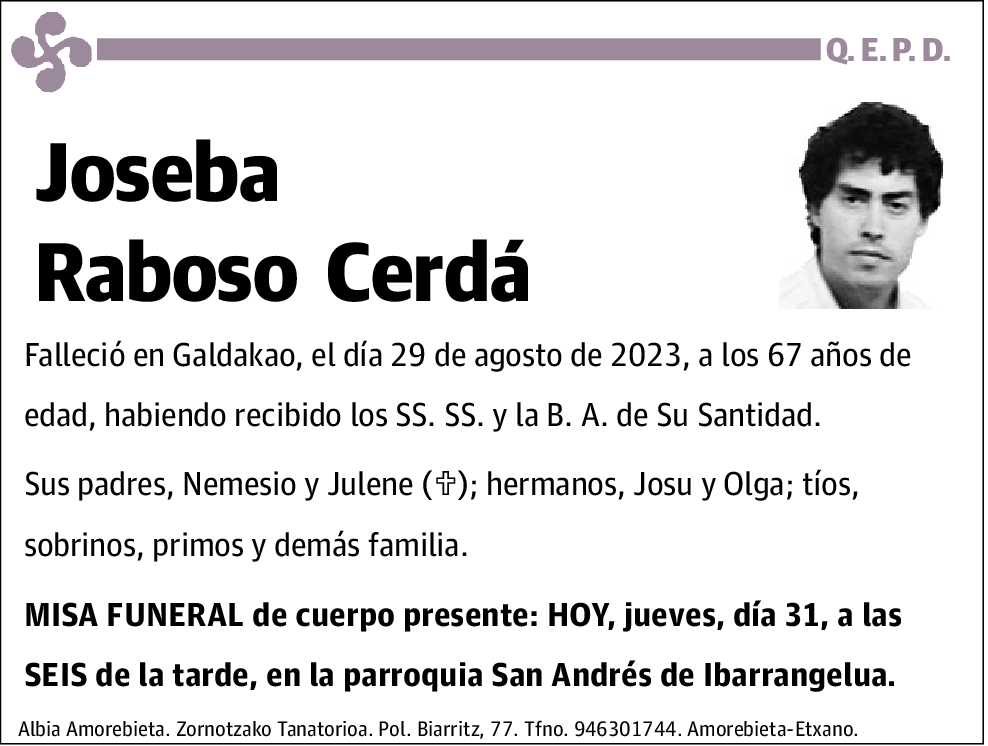 Joseba Raboso Cerdá