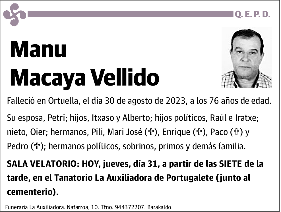 Manu Macaya Vellido