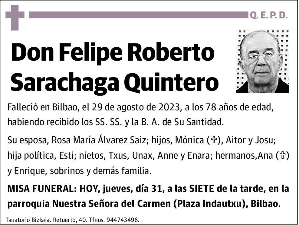 Felipe Sarachaga Quintero