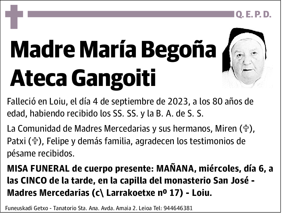 María Begoña Ateca Gangoiti