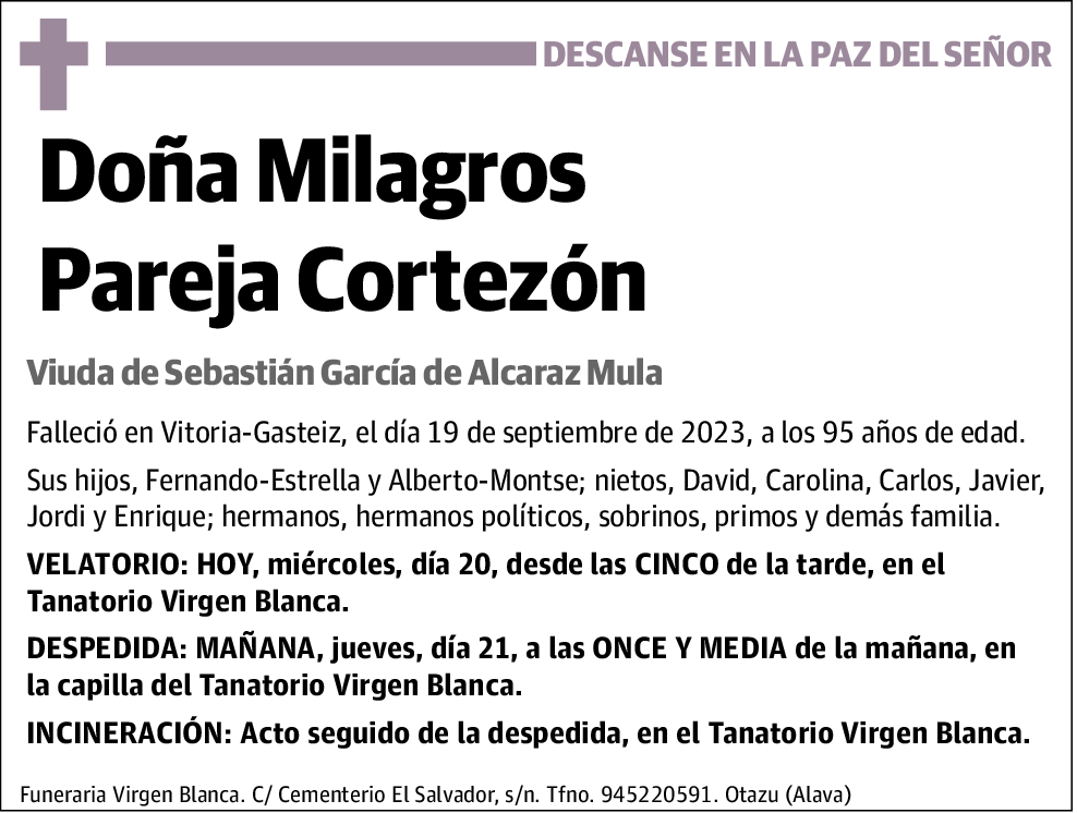 Milagros Pareja Cortezón