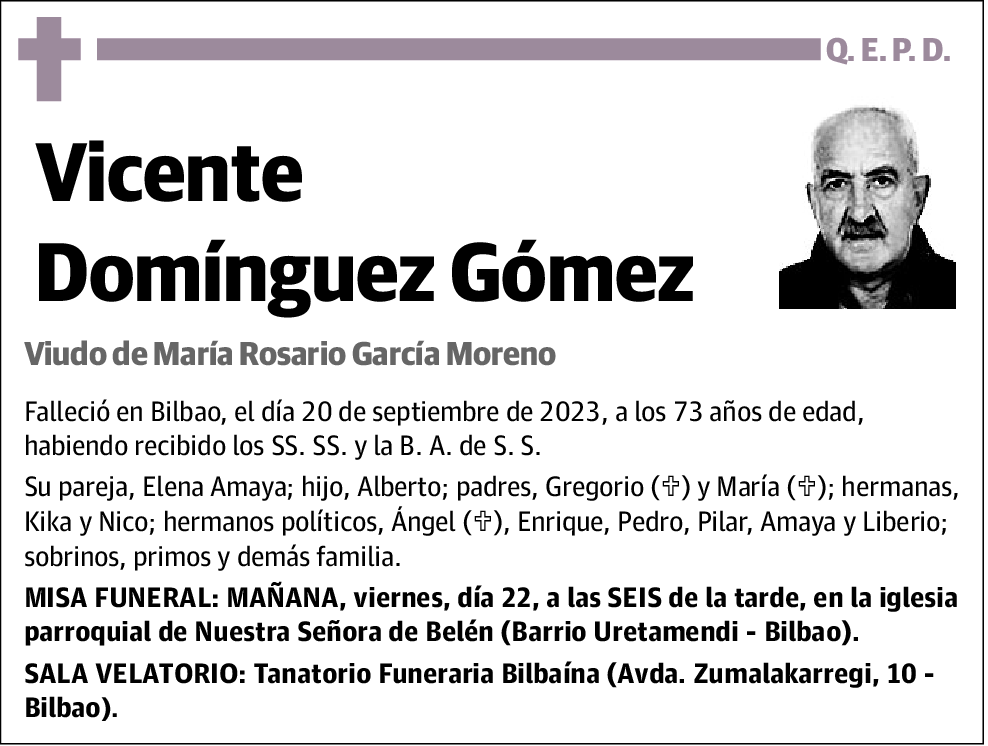 Vicente Domínguez Gómez