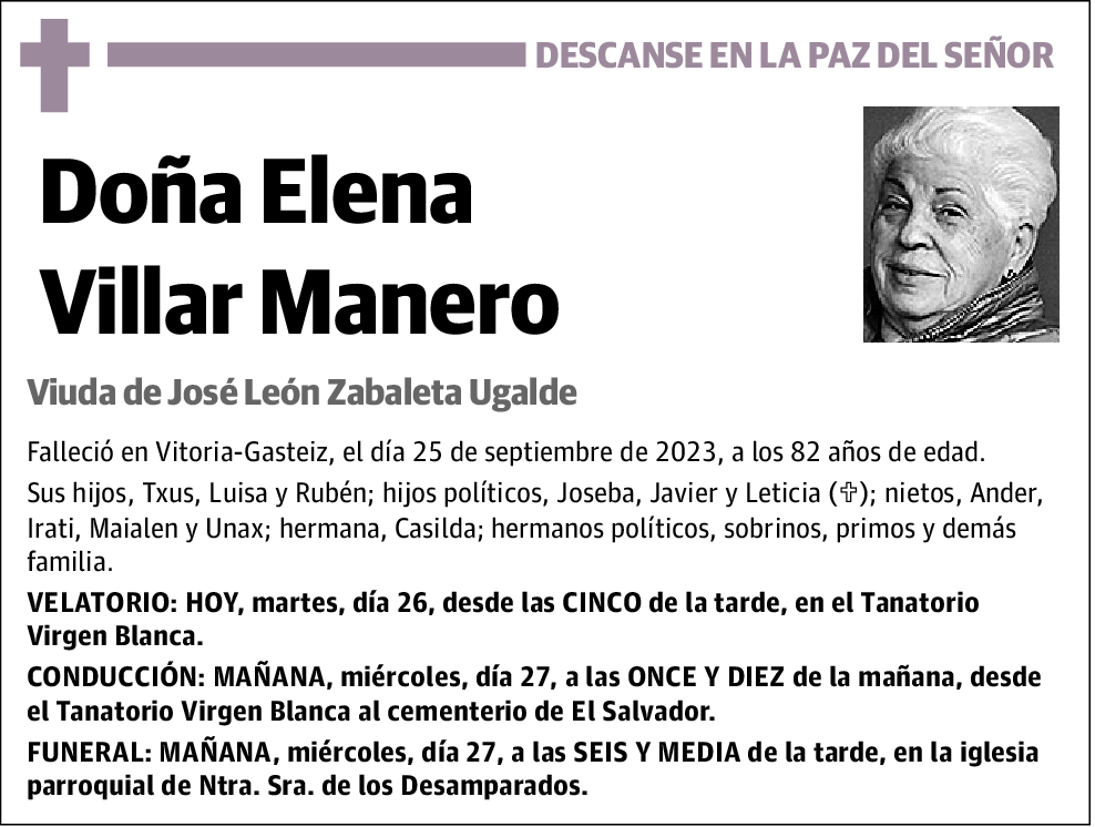 Elena Villar Manero