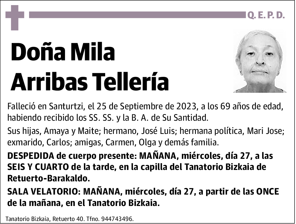 Mila Arribas Tellería