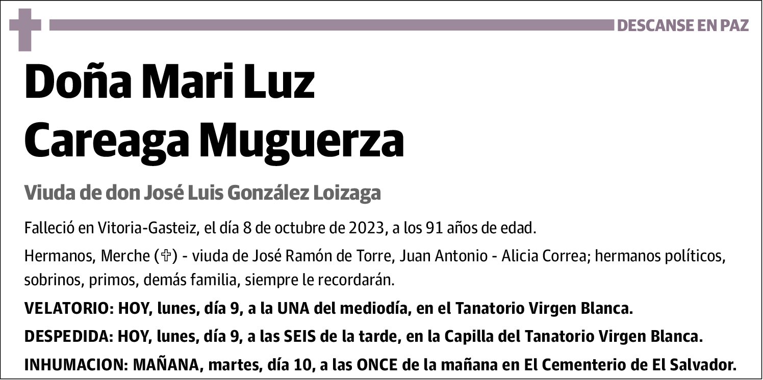 Mari Luz Careaga Mugerza